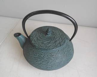 Asian Metal Teapot