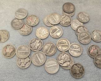 silver mercury dimes