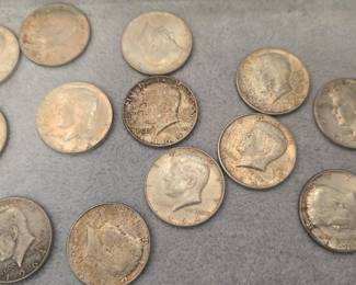 90% kennedy half dollars