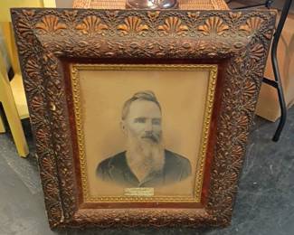 Ornate framed photos