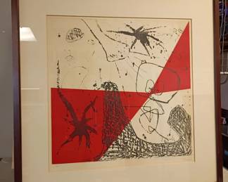 abstract art framed.