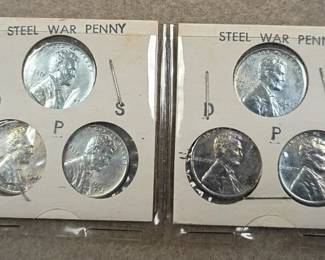 Steel war pennies