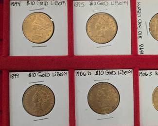 Gold coins
