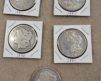 Morgan siulver Dollars