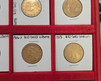 gold coins