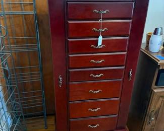 Cherry Wood Jewelry Box