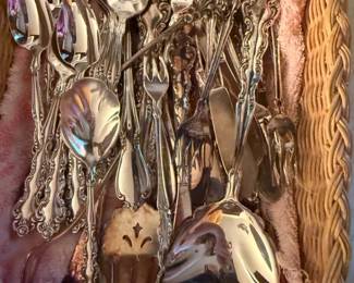 Silver plated silverware