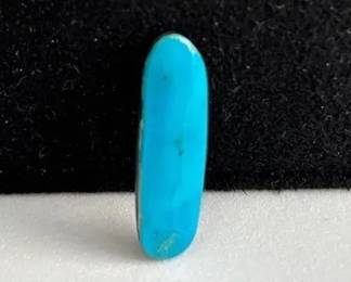 Turquoise Cabochon * Genuine, Pure, Untreated * .72g * 22.38mm X 6.70mm