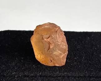 RARE Crystal Bytownite Stone before faceted * 3.86g Unique to New Mexico * From the Salish Canyon 9000 feet up a Steep Mountain Size 17.64mm long x 14.05mm Wide x 10.79mm Thick
