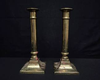 Pair of Brass Candlesticks