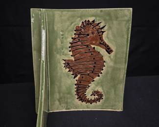 Ken Reese Seahorse Bookend