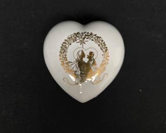 Virgin Mary & Child Trinket Box
