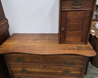 Antique Oak Vanity