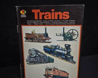 "Trains" by Rixon Bucknall Book