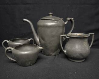 Pewter Piece Set