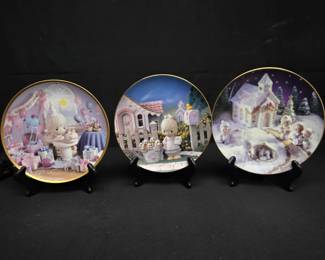 Set of Precious Moments Plates