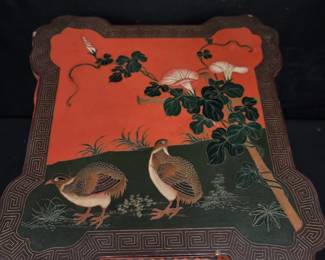 Vintage Lacquered Side Table