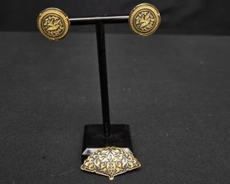Damascene Jewelry Set