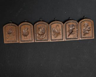 Springerle Cookie Molds "12 Days of Christmas" Partial Set