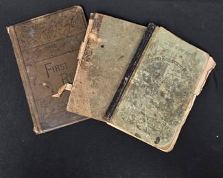 Antique Childrens School Books