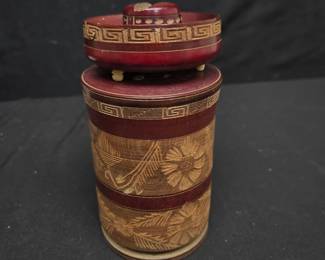Wooden Carousel Smoking Set