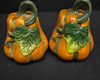 Gourd Salt + Pepper Shakers