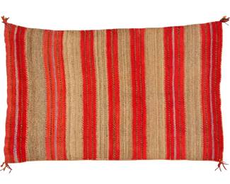Handwoven Navajo Saddle Blanket - LOT 357
