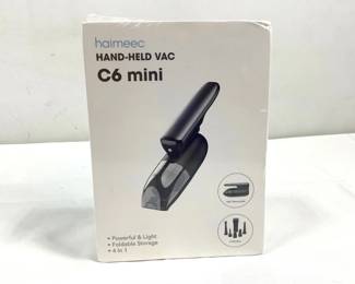 New Haimeec Hand-Held Vac C6 Mini