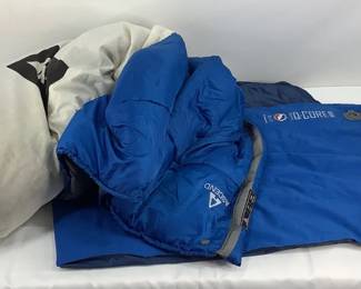Ascend Sleeping Bag & Big Agnes Deluxe Insulated Sleeping Pad