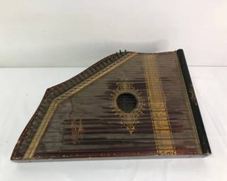 Antique Mandolin Guitar-Harp