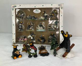 BearFoots "12 Days of Christmas" Ornaments Set, "Johnny" Figure & More Ornaments