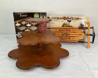 Sarah Peyton Home Tealight Serenity Garden, Flexible Flyer and Wooden Display
