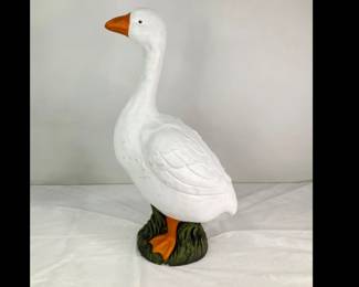 Concrete Porch Goose