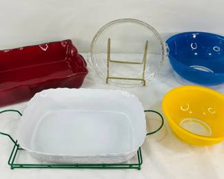 Pyrex Bowls, Deartis & Prima Design Casserole Dishes and More