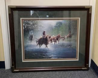Jack Terry "Rocky Creek Colts" Signed Print
