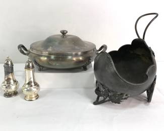 Silver Plate Serving Dishes