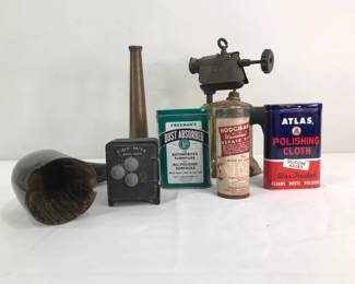 Vintage Arrow, Hodgman & Freeman Car Products, Blowtorch, Firehose Nozzle and More