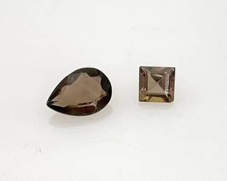 Tourmaline and Smoky Quartz