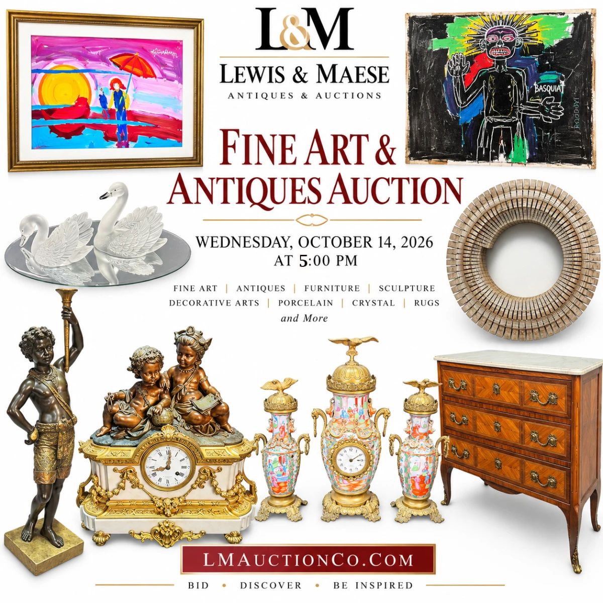 October 14th Fine Art and Antiques Auction
