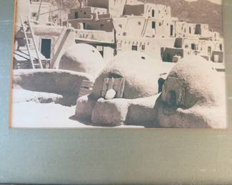 Ruth Thorne-Thomsen’s gelatin silver print, photograph titled Hilltown, AZ (1986) from the "Views from the Shoreline" series
