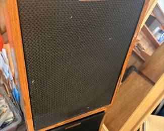 Vintage 1980 Klipsch Heresy I Speakers – Consecutive Matched Pair (96U675 / 96U676)