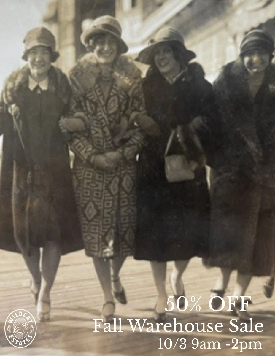 Fall warehouse sale flyer 50 off
