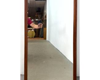 Lot 1119 Aksel Kjergaard Teak Framed Wall Denmark c. 1960s, Danish Modern