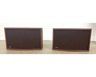 Lot 1304 Pr Bose 901 Series IV Direct Reflecting Speakers in Walnut Veneer Cabinets. Unsigned.