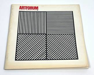 Lot 841 Artforum vol 20 no 2 October 1981 Sol Lewitt cover also featuring Sol Lewitt project inter graded in