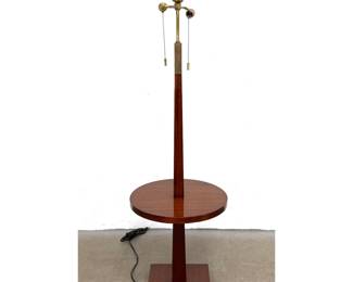 Lot 1159 Tommi Parzinger Floor Table Lamp. Unmarked.
