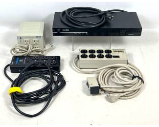 Lot 1302 Group of 4 Power Management Units Including Panamax MAX 4310, Furman Power Station, and Tripp Lite L