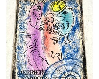 Lot 721 Marc Chagall Derriere Le Miroir No. 132 June 1962 Maeght Editeur with Original Cover Lithograph