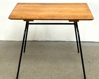 Lot 734 Paul McCobb Planner Group End Table for Winchendon. Wood and Iron.