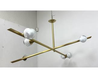Lot 779 Antares Ceiling Light by Gaspare Asaro Bronzo Nuvolato Finish
